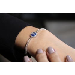 1,11crt Pırlantalı Göz Bileklik