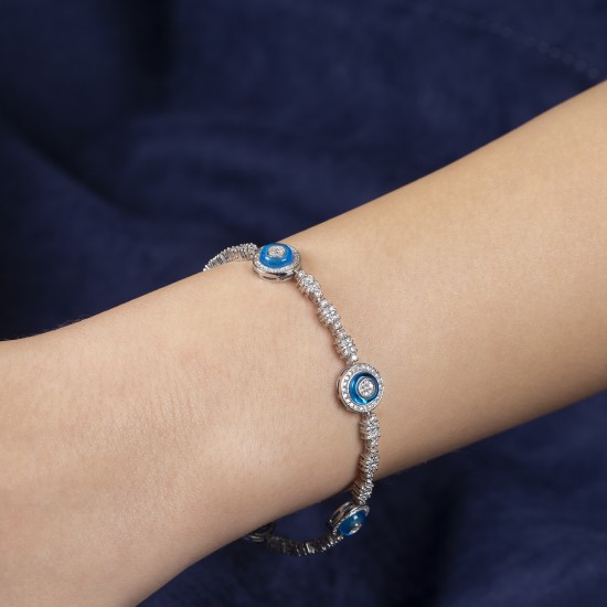 2,02 crt Pırlantalı  Göz Bileklik