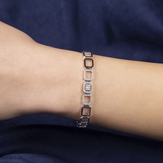 0,39 crt Baget Pırlanta Bileklik