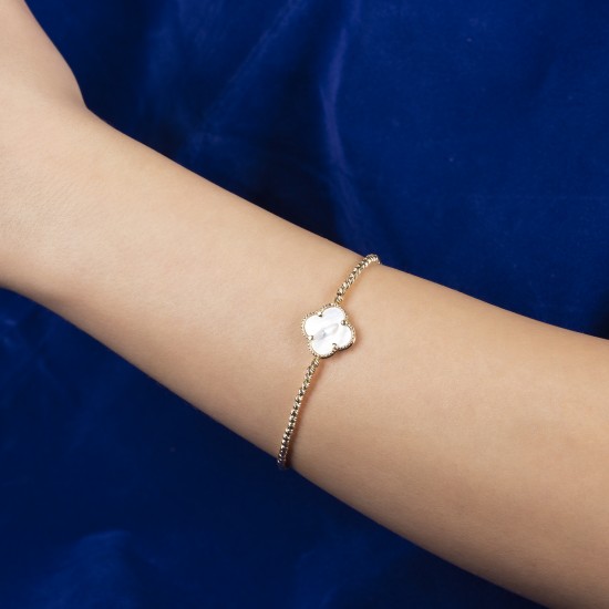 Yonca Altın Bileklik