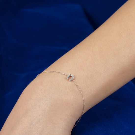 Pırlanta At Nalı Bileklik