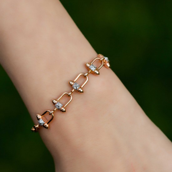 0,13 crt Pırlanta Tasarım Bileklik