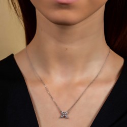 0,63 crt  Markiz Pırlanta Kolye