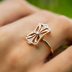 0,12 crt Pırlanta Tasarım Yüzük