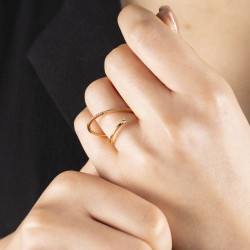 0,16 crt Pırlanta Fantazi Yüzük